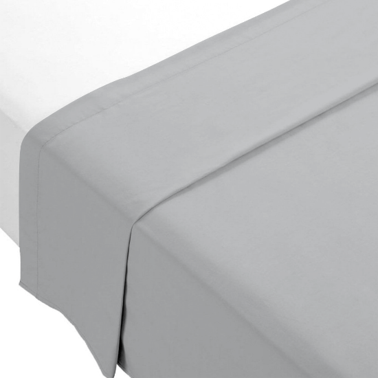 Picture of Flat Sheet Grey King - 270 x 250cm